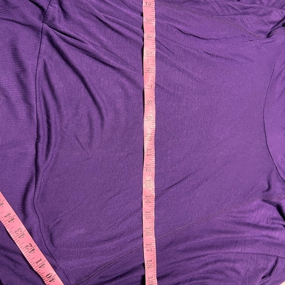 A.n.a purple shirt size large - Picture 4 of 5